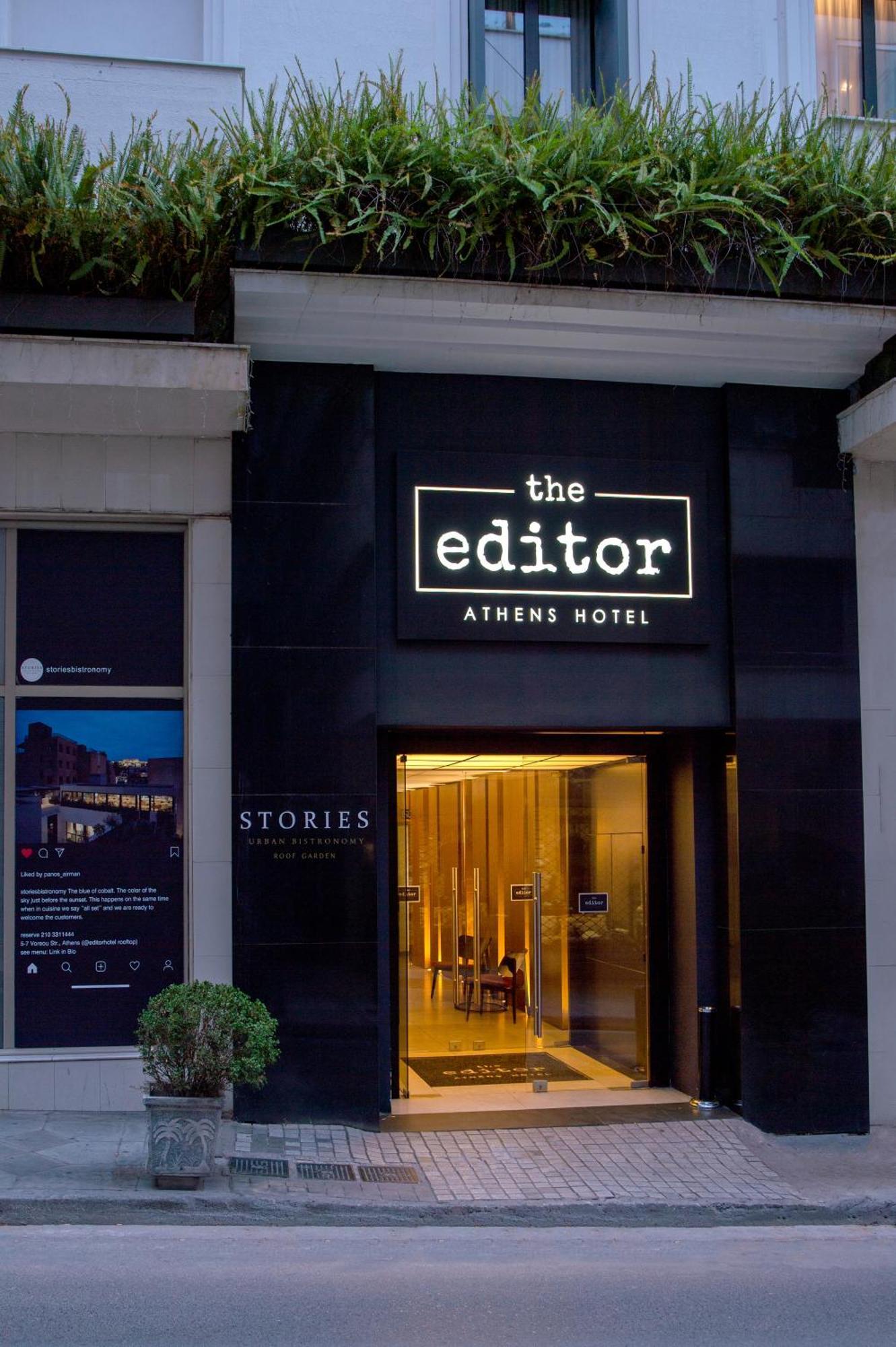 The Editor Hotel Athen Exterior foto